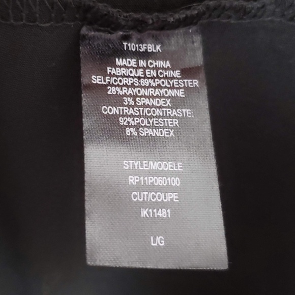 Guess Crystal Embellished Leather Like Tank - Picture 4 of 4